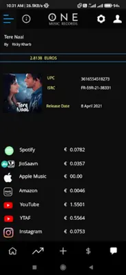 One Music Records Dashboard android App screenshot 5