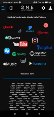One Music Records Dashboard android App screenshot 7